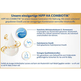 HiPP PRE HA Combiotik (4 x 600g), leche en polvo hidrolizada para lactantes desde el nacimiento, con cultivos naturales de ácido láctico, para sistemas inmunológicos sensibles