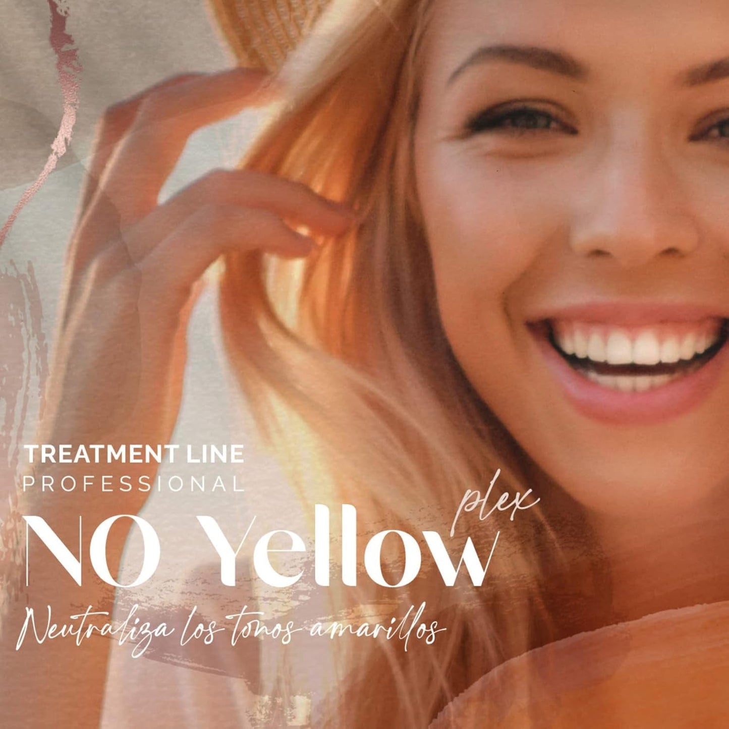 VEGAIROA - No Yellow Plex Mask - Mascarilla neutralizante para tonos amarillos y naranjas - Cuidado hidratante - Pigmento violeta - Producto capilar profesional vegano - 1000 g Mascarilla capilar Naty Shop