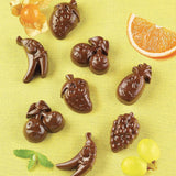Molde de Silicona Praliné Silikomart Frutas 3,2 x 3,2 x H 1,5 cm, 10 ml, 15 cavidades (SCG32) Cocina Naty Shop