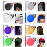 Tinte Capilar Temporal Verde, Tono de Cabello para Peinar para Hombres Mujeres, Pomada Capilar Natural, Cera para Tinte Capilar para Fiesta, Cosplay y Halloween, Navidad, Tinte Capilar Temporal en Crema (100g, Verde) Naty Shop Tinte Capilar