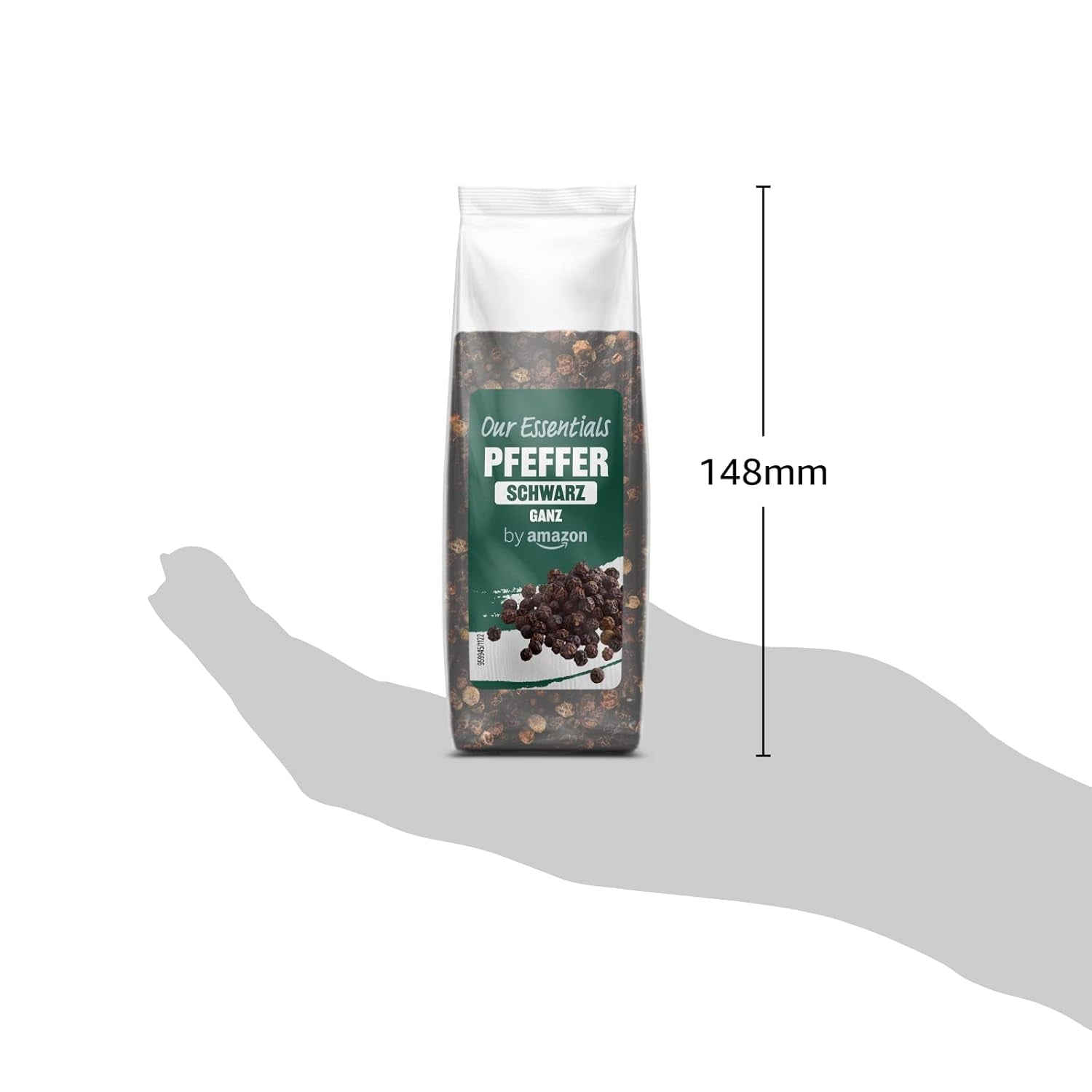 de Amazon Schwarzer Pfeffer ganz, 100g