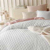 ROOM99 Colcha Molly Elegante en Blanco 240 X 260 Cm Colcha Versátil como Colcha o Manta de Sofá para Cama y Sofá Estilo Manta Ideal como Colcha Camas y Mantas Beuche den ROOM99-Store