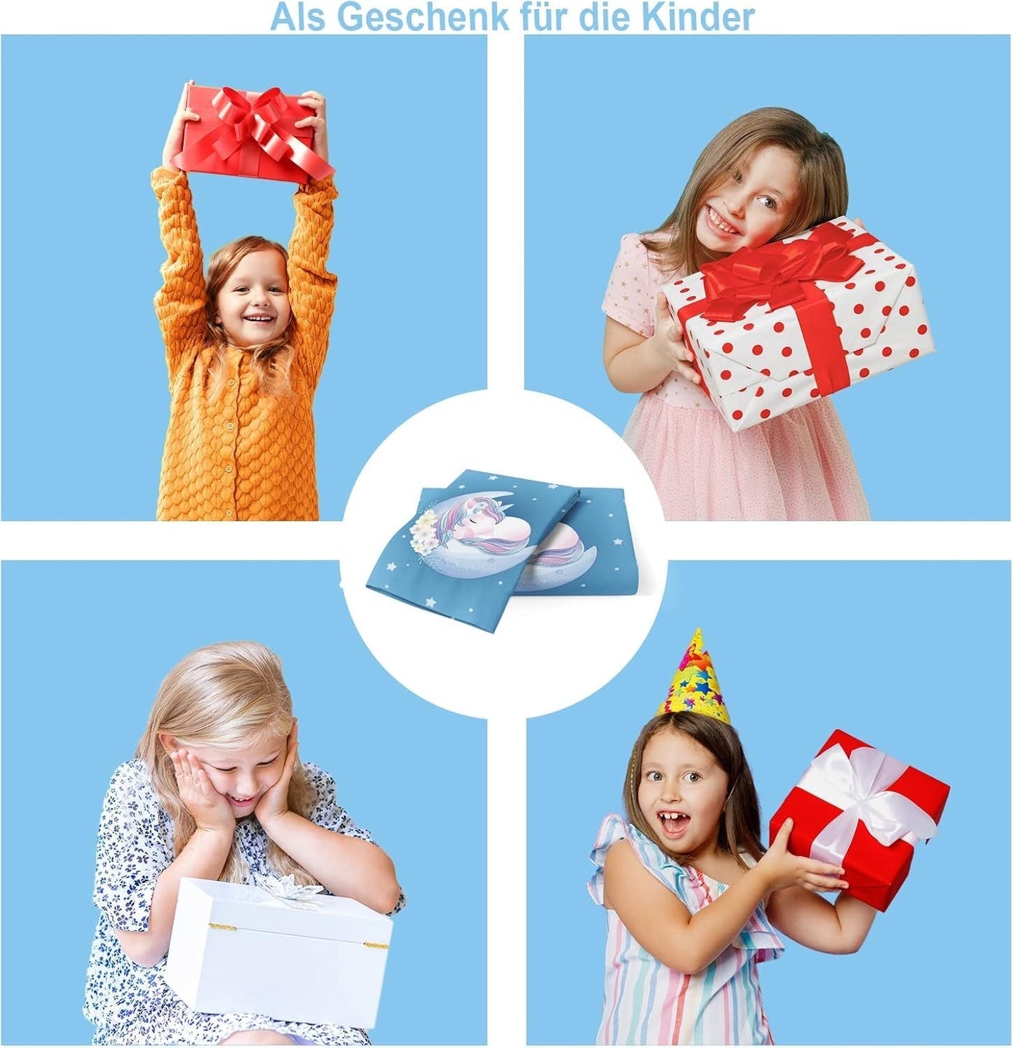 Ropa de cama para niños, Unicorn Soft, microfibra Ropa de cama - infantil Naty Shop