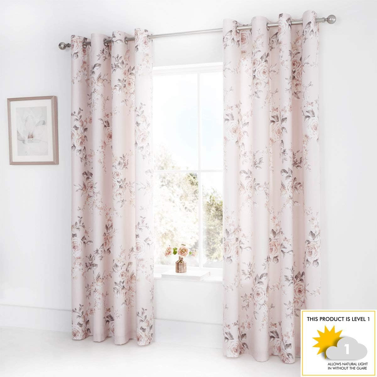 Catherine Lansfield Colcha Canterbury, Cuidado Fácil, Blush, Colcha - 220X230Cm Camas y Mantas Catherine Lansfield