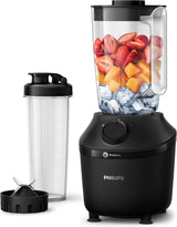 Philips Batidora y batidora con base - 600 W, vaso de 2 litros, aplicación Homeid, 2 funciones de calentamiento + función de impulso, problema, función de trituración de hielo (HR2291/41) Cocina Naty Shop 450 vatios
