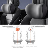 Almohada para el cuello del coche Almohada suave para el reposacabezas del coche Almohada para el cuello del coche Almohada para el reposacabezas del coche Almohada para el cuello Accesorio Almohada Memoria de algodón Accesorio para el coche Almohada para el reposacabezas Almohada para el reposacabezas (negro) Almohadas ortopédicas cervicales Naty Shop