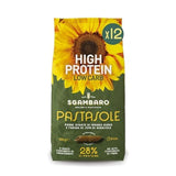 PASTASOLE , Penne Rigate mit Hartweizengrieß aus 100% italienischem Anbau und Sonnenblumenkernmehl - 500g - Alto en proteínas, bajo en carbohidratos, Hoher Ballaststoffgehalt