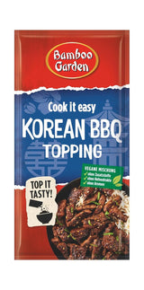 Bamboo Garden - Cobertura de barbacoa coreana | Gewürztopping zum Verfeinern von Koreanischen Grillgerichten | Ingredientes veganos y naturales | 15 gramos en bolsa
