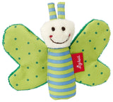 Fehn Estrella de mar crujiente - juguete para agarrar y jugar para bebés y niños pequeños a partir de 0 meses & SIGIKID 41179 juguete de agarre mariposa estrellas rojas y verdes Baby Toys Naty Shop