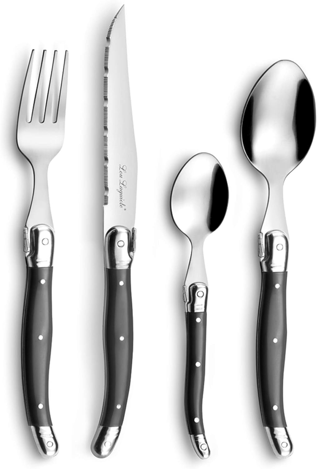 LOU LAGUIOLE TRADITION Juego de cubiertos para carne 24 piezas Cocina Naty Shop