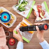 Bosch Stabmixer Ergomixx MS6CB61V1, Vakuum-Funktion, Edelstahl-Mixfuß, Mix- Und Messbecher, Vakuum-Pumpe, Vakuum-Beutel, Vakuum-Frischhaltedose, 12 Stufen plus Turbo, 1000 W, Schwarz/Anthrazit Kitchen Naty Shop