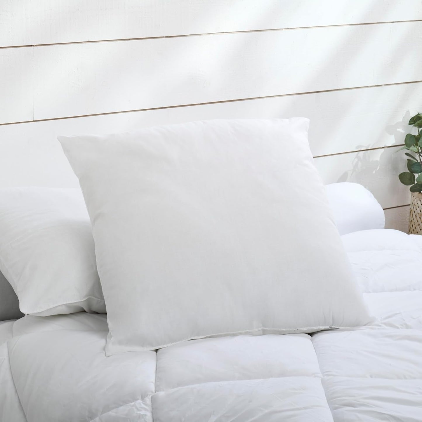 Bleu Calin Pack edredón 1 persona 140X200 Cm + 1 almohada 60X60 Cm, lavable a 95° Edredones y edredones Naty Shop