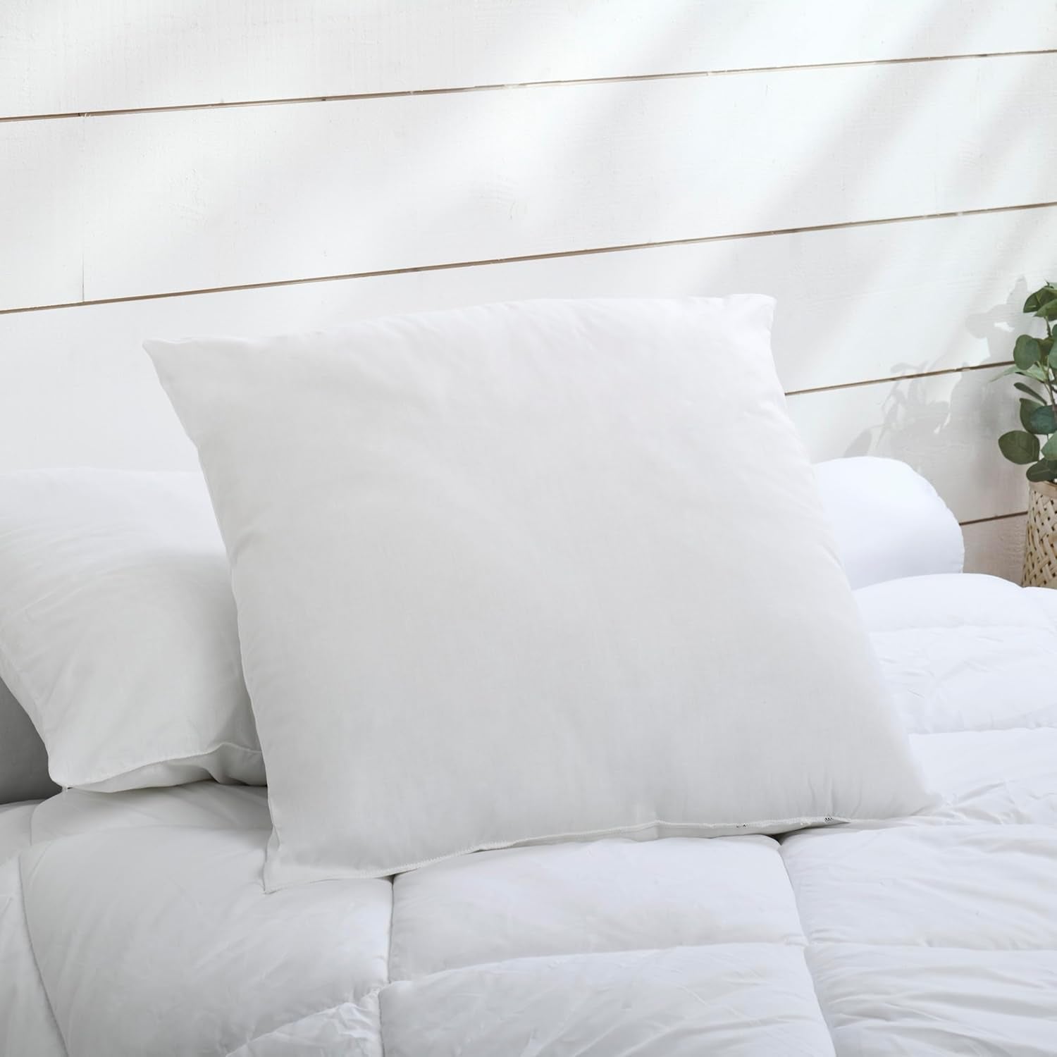 Bleu Calin Pack edredón 1 persona 140X200 Cm + 1 almohada 60X60 Cm, lavable a 95° Edredones y edredones Naty Shop