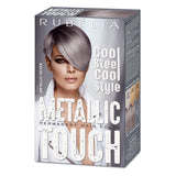 Tinte permanente para el cabello Metallic Touch - Plata metalizado, 1 paquete - 115 ml Naty Shop Hair Dye Default Title