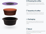 Lavazza, A Modo Mio Soave 256 Kaffeekapseln, para un café ligero y elegante Espresso con notas aromáticas de flores, 100% Arábica, intensidad 5/13, tostado medio, 16 Packungen mit je 16