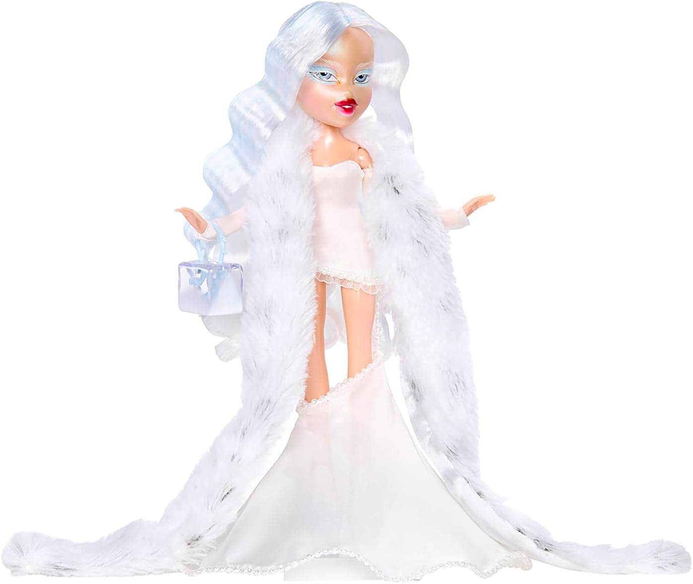 Bratz Holidayz Frosty Nightz - Muñeca Chloe (Edición de coleccionista) con trajes y accesorios reales