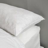Bleu Calin Esponja plana viscoelástica y fibra de poliéster, blanca 160 X 40 cm Naty Shop almohadas estándar