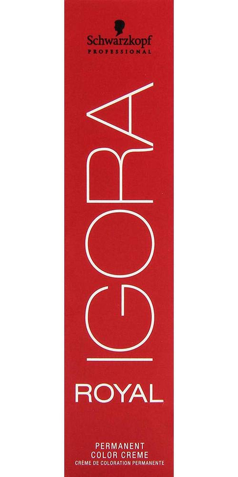 Schwarzkopf IGORA Royal Premium Hair Color 4-0 castaño medio, 1 paquete (1 x 60 g) Tinte para el cabello Naty Shop