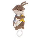 Fehn Caja de música Oveja para dormir - Peluche con accesorio - Canción para dormir "Canción de cuna de Brahms" - Juguete infantil para viajar y en casa - Juguetes musicales para bebés y niños Baby Toys Naty Shop Otter