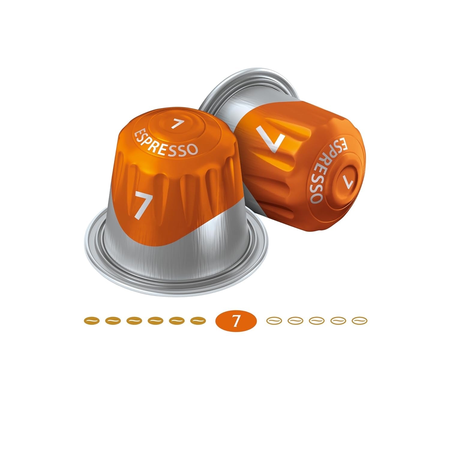 Jacobs Kaffeekapseln Espresso Classico, Intensidad 7/12, 10 x 10 Getränke, Nespresso* compatible Kaffee Kapseln, 100 Kapseln