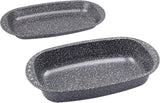 C|H|G Brotback- Und Bratenform Mit Deckel "Granito", Skandia Xtreme Plus: 4-Fach Antihaftbeschichtung in Granitoptik, 37 X 20 X 7 Cm, Made in Germany Moldes y bandejas para repostería Naty Shop