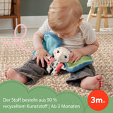 Fisher-Price Elefante Oreja Gigante - Adorable peluche suave con orejas extra grandes, fabricado 90% de plástico reciclado y embalaje certificado FSC, para bebés de 3 meses en adelante, HKD63 Bebe Toys Naty Shop