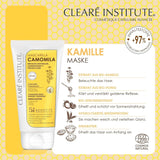 Instituto Clearé | Mascarilla de manzanilla | Nutre, acondiciona y desenreda | Brillo y Brillo Dorado | 97% ingredientes naturales | Calma el cuero cabelludo Con extracto de manzanilla |150 ml Mascarilla capilar Naty Shop