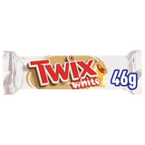 Barras de chocolate blanco Twix | Caramelo, Galletas, Chocolate Blanco | Paquete múltiple de chocolate | 5 barras (5 x 46 g) (paquete de 4)