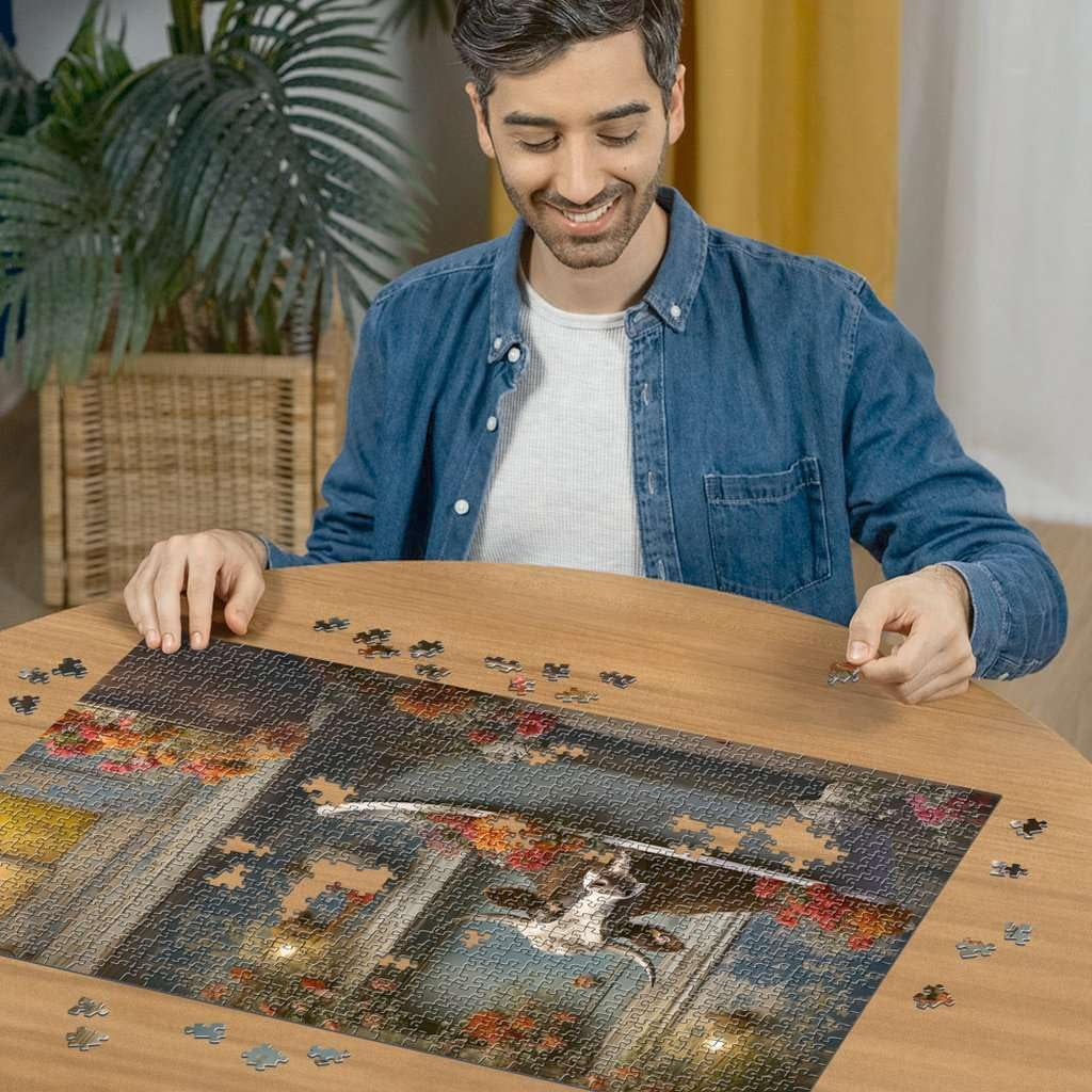 Ravensburger Puzzle 12000782 - Vaca en la bañera - Puzzle de 1000 piezas para adultos y niños a partir de 14 años, Puzzle Naty Shop