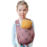 Soporte para muñecas Hoppediz, juguete infantil para muñecas y peluches, diseño Malmö rosa claro