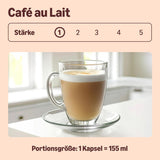 de Amazon Cafe au Lait Dolce Gusto compatible Kaffeekapseln, 48 Kapseln (3 Packungen mit je 16 Stück)