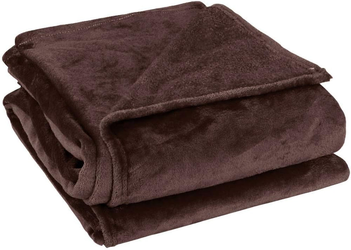 Sourcing Map Manta acogedora manta colcha Manta de lana suave y cálida como manta de sofá Manta de sofá Sala de estar y manta de peluche Manta de lana de felpa suave Naranja 150X200Cm Camas y mantas Besuche den uxcell-Store Marrón oscuro 200X230Cm
