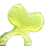 Nuby - Anillos de dentición de 3 etapas - 3 anillos de dentición para estimulación de las encías y alivio del dolor de la dentición - Juguete para la dentición del bebé - Sin BPA - 3+ meses