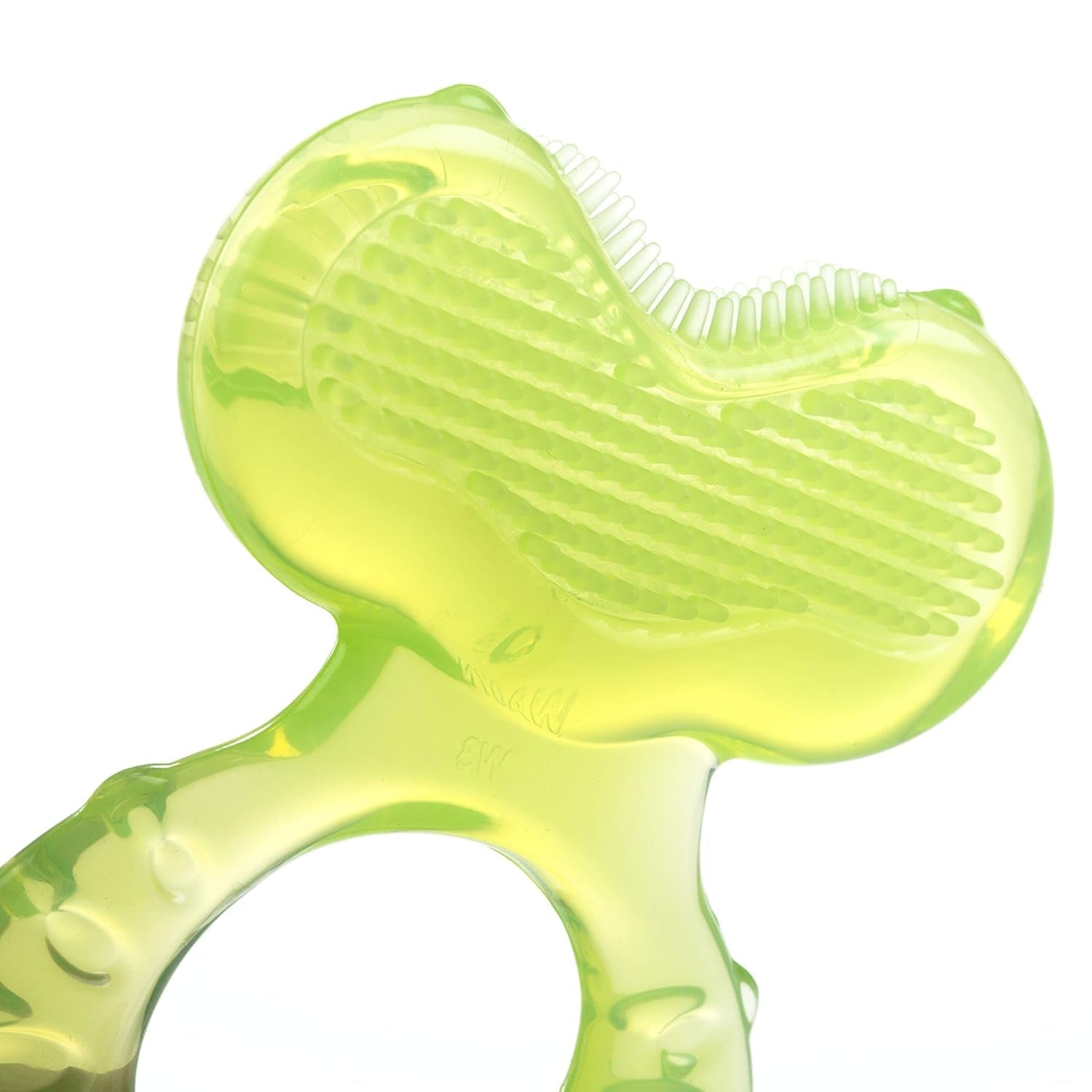 Nuby - Anillos de dentición de 3 etapas - 3 anillos de dentición para estimulación de las encías y alivio del dolor de la dentición - Juguete para la dentición del bebé - Sin BPA - 3+ meses