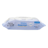 Toallitas Bebé Change Water Essential x70 - Neceser de Fibra Vegetal - 99% Agua Ultra Purificada - Higiene desde el Nacimiento - Tapa Resellable