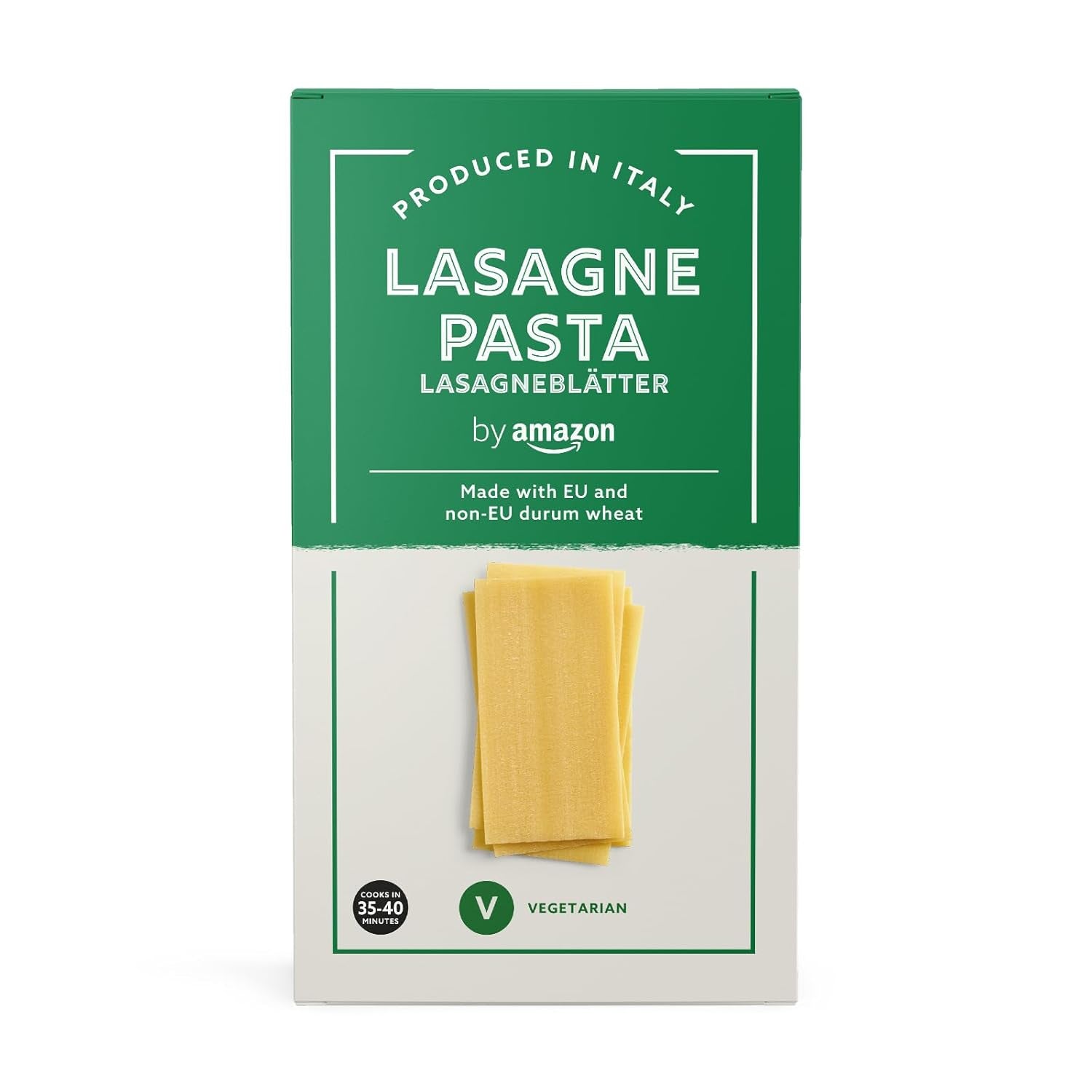 Láminas de lasaña de Amazon, 500g