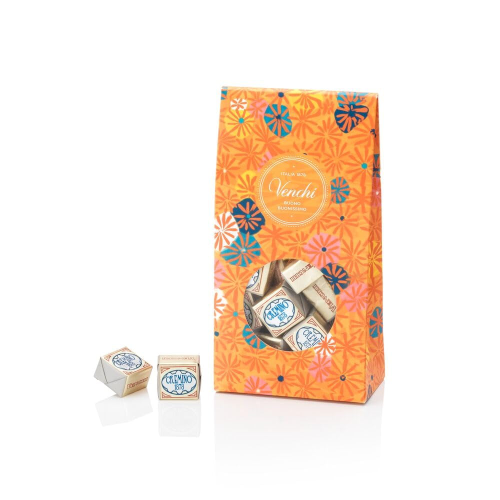 Venchi – Colección Murrine – Caja de regalo de chocolate Cremino 1878, 300 g – Con IGP Avellanas del Bosque del Piamonte – Gianduia – Idea de regalo – Sin gluten