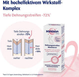 Sanosan Minimizador de Estrías, clínicamente probado - probado para reducir las estrías después del embarazo, sin parafina, colorantes, siliconas, 75 ml Cosmética y Belleza Naty Shop