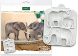 Katy Sue, Molde de Silicona Familia de Elefantes Cocina Naty Shop