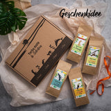 ORIGEENS SET REGALO TÉ BIO MATE X4 I Yerba Mate Bio 4X80G I Set té Yerba Mate, idea regalo