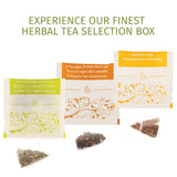 - Caja de regalo | Caja con selección de infusiones | 24 sobres - Filtro piramidal | 6 sabores | Ideas de regalos para ella y para él.
