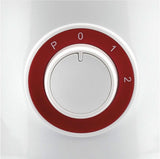 Batidora eléctrica Girmi FR46, 1,5 litros, 2 Geschwindigkeiten Mit Pulse-Funktion, 4 Edelstahlklingen, Messbecherdeckel, Messbecher Mit Scale, Sicherheitseinrichtung, Weiß/Rot Kitchen Naty Shop