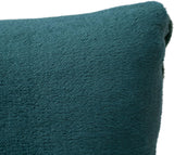 Gözze - Cómoda funda de almohada, Merino Feeling, 50X50 Cm - Verde oscuro Camas y mantas Besuche den Gözze-Store