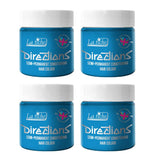 Modo de empleo coloración semipermanente 100 ml caja 4 pack (Pillarbox Red) Naty Shop Tinte para el cabello Azul pastel 400 Ml (1 pack)