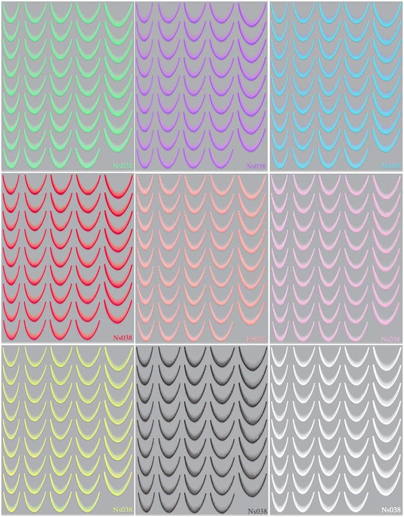 9 colores pegatinas de uñas francesas pegatinas de uñas francesas lámina autoadhesiva para uñas uñas francesas pegatinas de gradiente punta francesa pegatinas de uñas arte de uñas diseño de uñas pegatinas accesorios de uñas