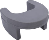 Almohada de lectura para cama y sofá, almohada para juegos, almohada para computadora portátil, almohada para juegos con brazos y bolsillo lateral, para adultos jugando, leyendo, viendo televisión, jugando en el sofá