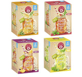 Teekanne Cold & Fresh BIO 4Er Mix - Con las nuevas variedades limón-menta, melocotón-maracuyá, naranja-romero, pomelo-menta-jengibre (4 X 45G)