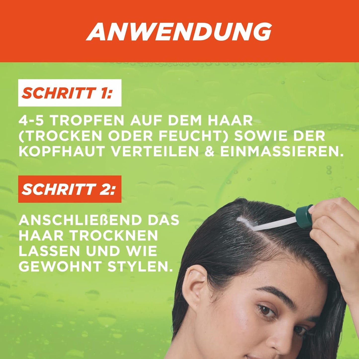 Garnier Suero Fortalecedor para Cabello Debilitado y Cuero Cabelludo Efectivo contra la Caída del Cabello 2 x 125ml Garnier Hair Care