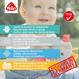 Fehn Pez Crujiente - Juguete para atrapar y jugar para bebés - Juguete para atrapar animales para bebés - Juguete de actividad motora y juguete crepitante para bebés y niños pequeños a partir de 0 meses Baby Toys Naty Shop