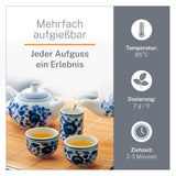 Ti Guan Yin Bio Oolong Tea 100g - Té Oolong orgánico de alta calidad procedente de China - Wu Long (grado ceremonial) - Para amantes y conocedores del té - Mycupoftea